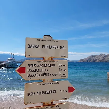 Apartment Direkt An Der Adria Baska (Krk)